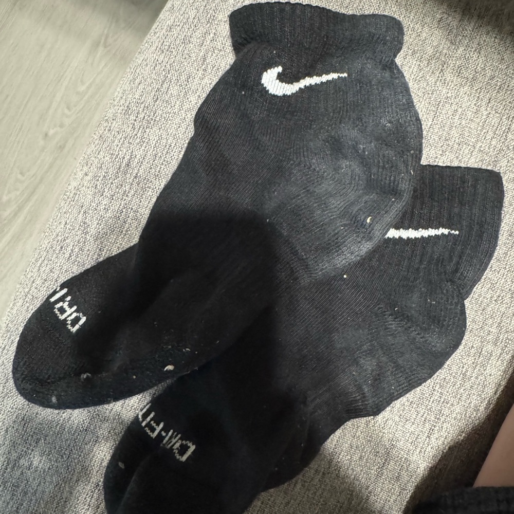 Nike Black Crew Socks